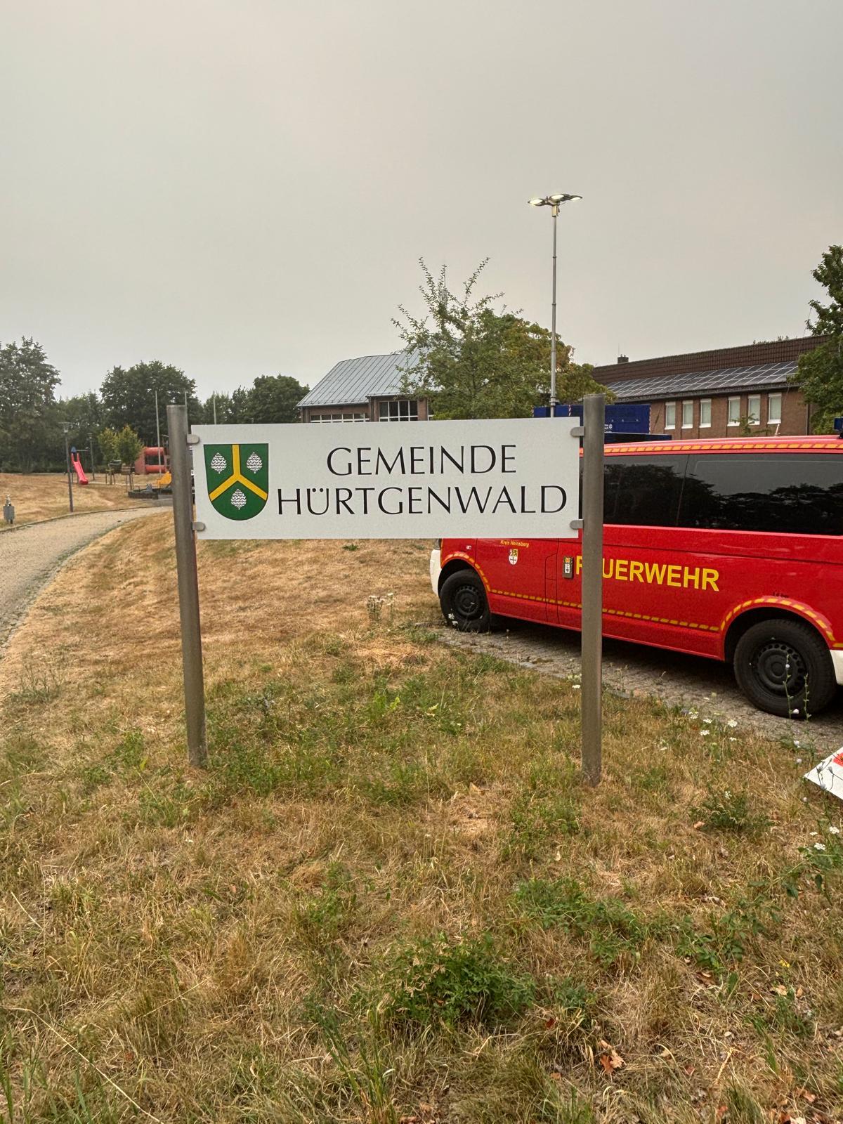 Waldbrand Im Hürtgenwald