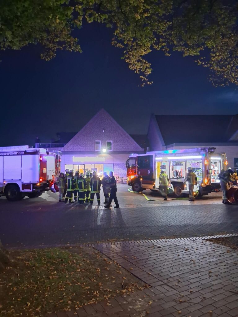 Hauptübung im Edeka